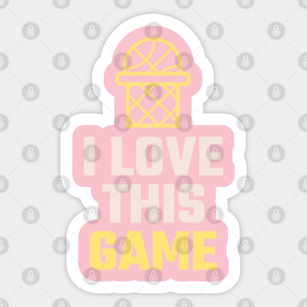 i love this game Sticker by BVHstudio